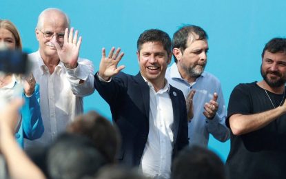 Kicillof cerró la campaña bonaerense del peronismo: «Milei es la estafa más grande de la historia argentina»