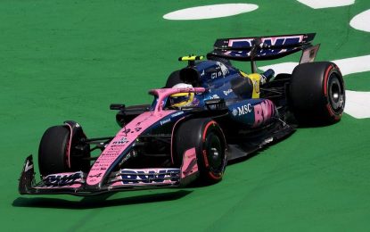 F1 GP de México: Franco Colapinto les ganó a Aron y Gasly, sus dos principales competidores en Alpine y terminó el viernes «muy contento»