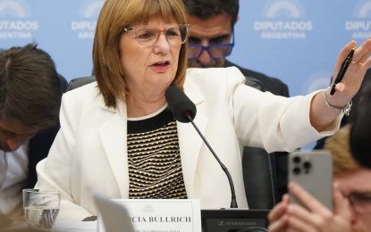 Envalentonada por el triunfo, Bullrich fue a Diputados, defendió el Presupuesto y anunció el envío de un nuevo Código Penal