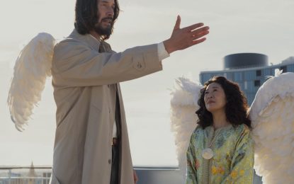 Keanu Reeves se prueba en la comedia como un ángel torpe en Cuando el cielo se equivoca