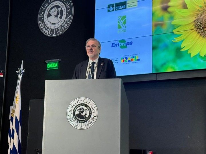 Ricardo Marra, titular de la Bolsa de Cereales de Buenos Aires.