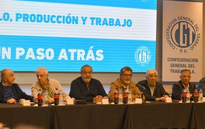 La unidad de la CGT, en riesgo: la interna gremial estalla a horas del congreso de elección de autoridades