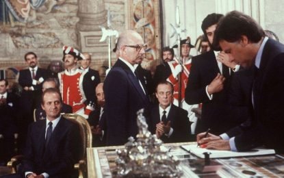 A 40 años de un éxito socialista: España ingresa a Europa y consolida la baja de la inflación