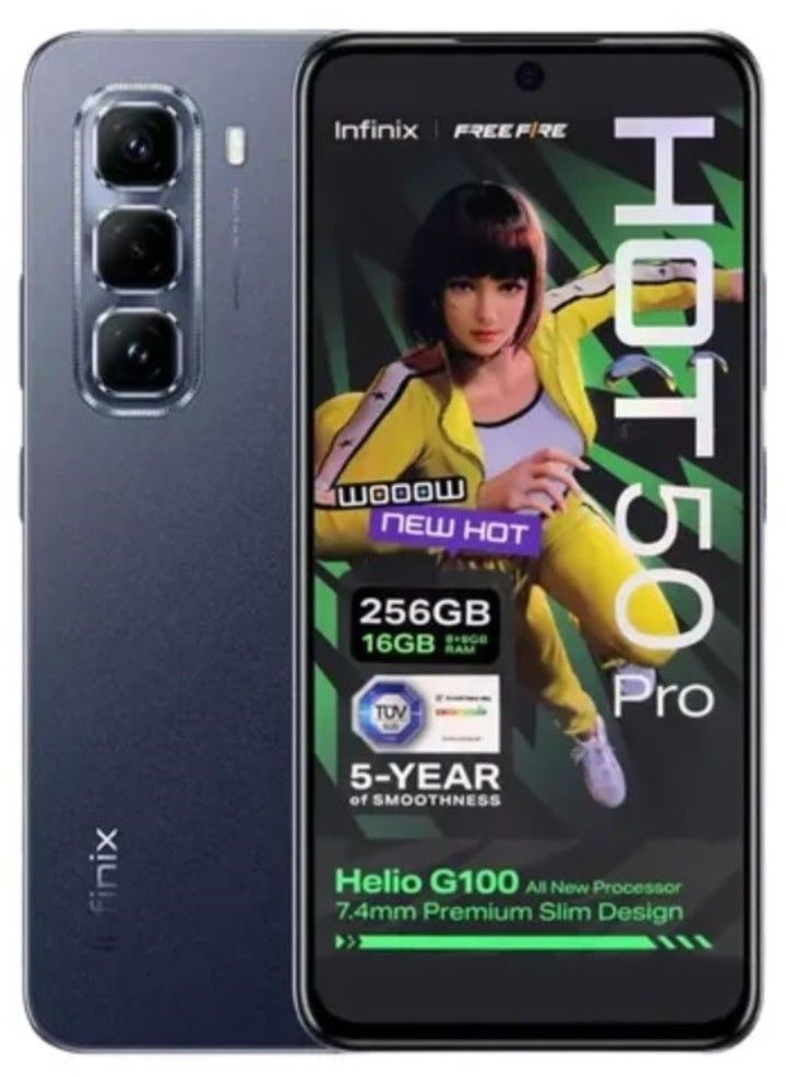 Infinix Hot 50 Pro. Lo venden en Mercado Libre a 499,999 pesos. 