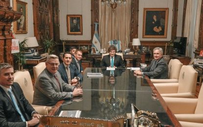 Milei recibió a dos de las mineras más grande del mundo, que piden RIGI y salen de compras en San Juan