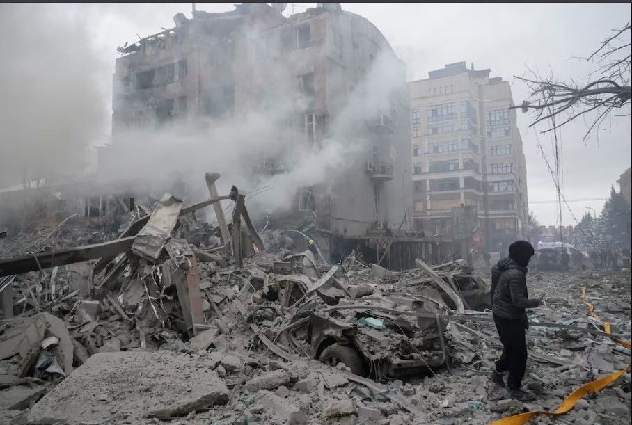 rusia-lanzo-un-ataque-masivo-con-drones-contra-kharkiv:-al-menos-cuatro-muertos-y-varios-heridos