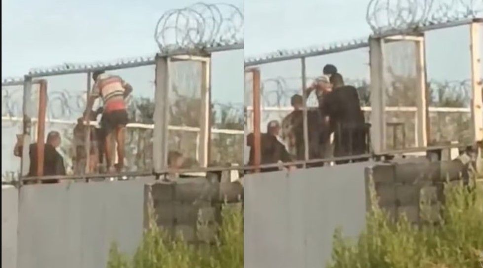 video:-intentaron-entrar-a-robar-en-un-supermercado-y-quedaron-atrapados-en-el-alambrado