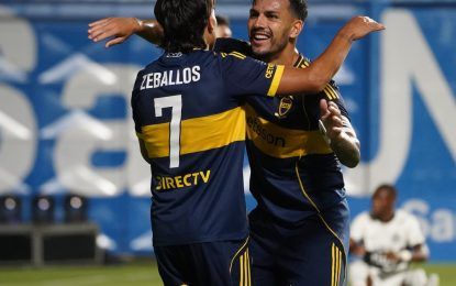 Boca llena su changuito de ilusión: con un Zeballos imparable, se lo dio vuelta a Olimpia y llega entonado al debut del Torneo Apertura